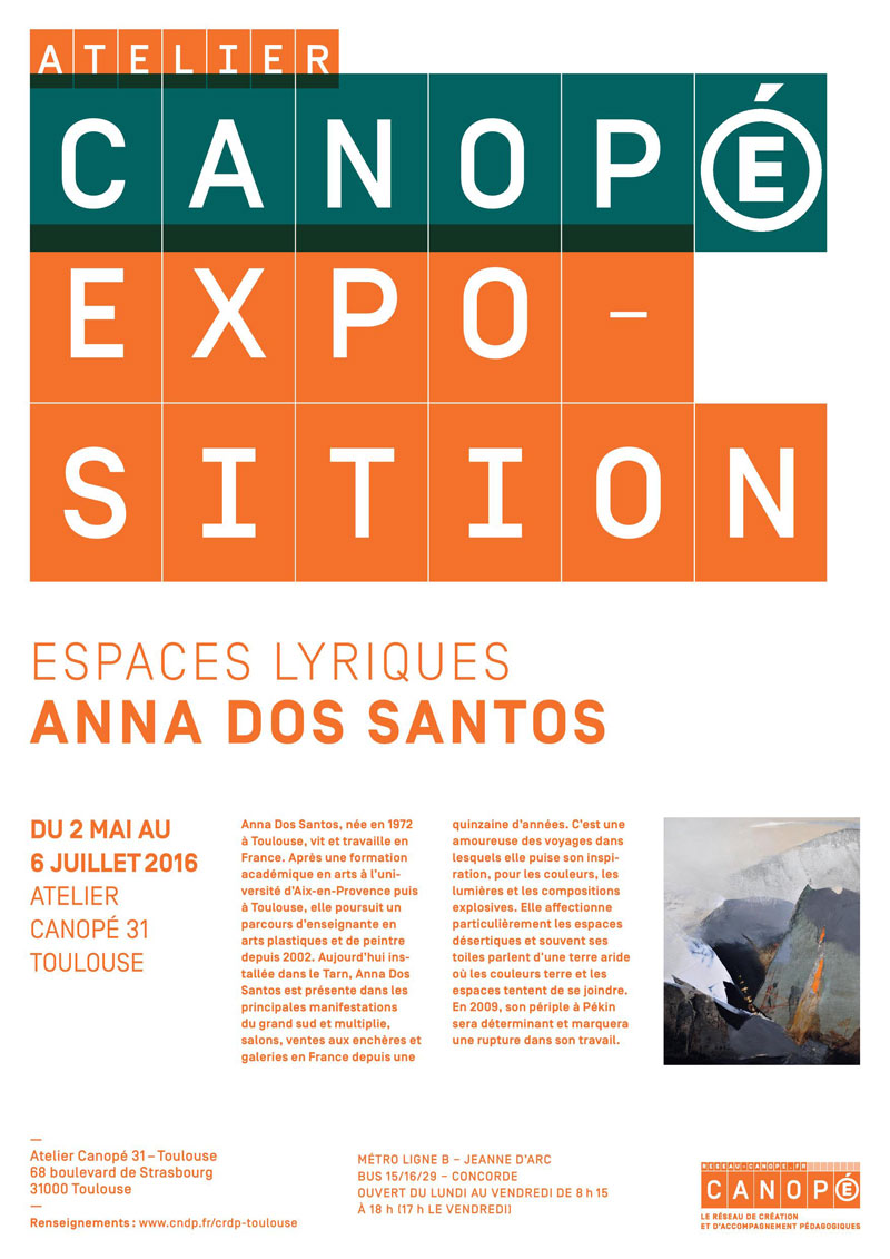 Canopé Toulouse Anna Dos Santos Mai 2016